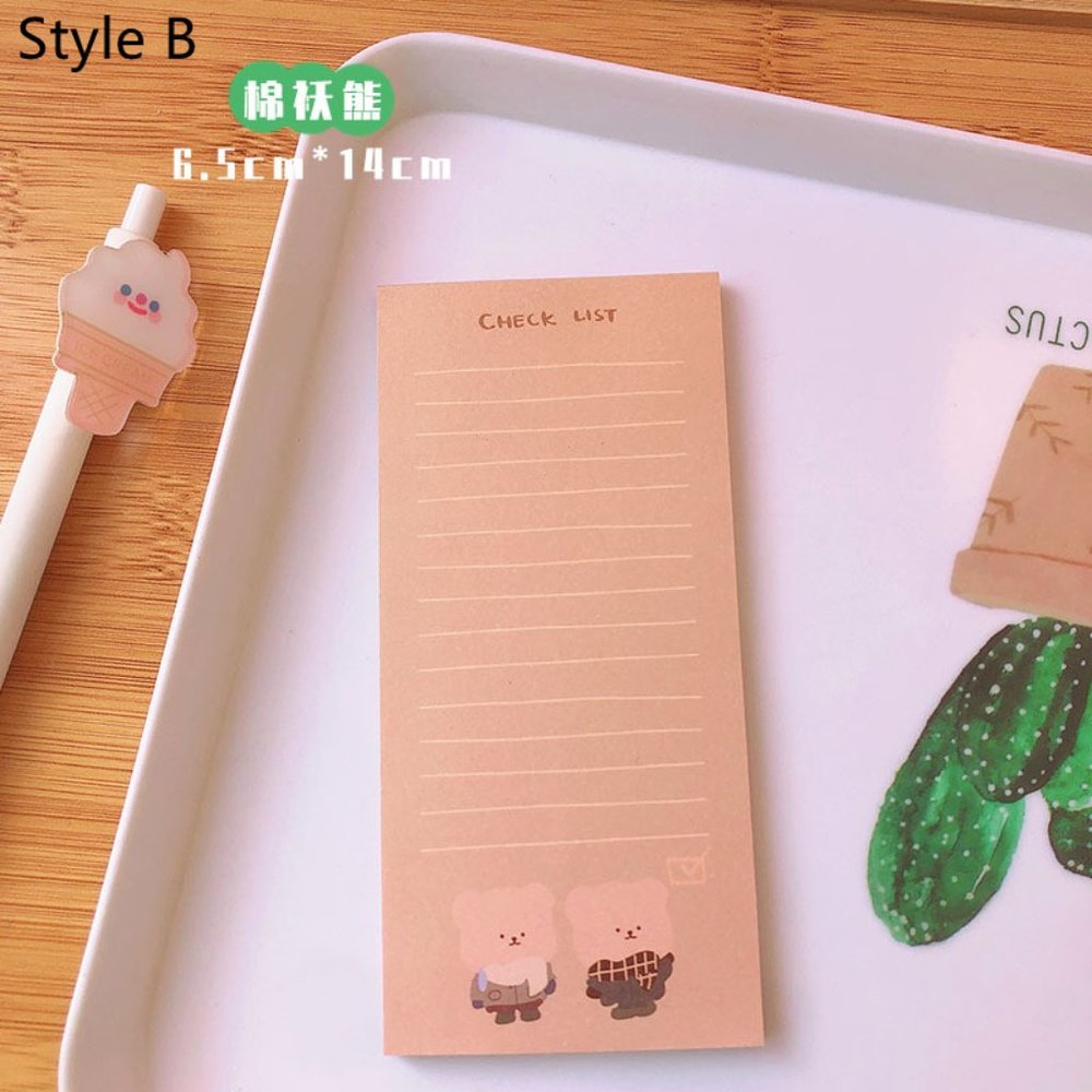 Korean Bear Sticky Notes - Picture 7 of 10
